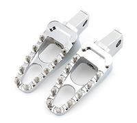 Chcuuk1 Motorcycle Foot Pegs Gear Shift Brake Rests Pedals Toe Heel Shifter Pegs for R18 2020 2021 2022, Chrome