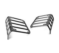 Chcuuk1 Rear Side Taillights Light Frame Guard Tail Light Cover Outside Protector For 2007-2017 for Wrangler JK 2 Door & Unlimited 4 Door (Sports, Sahara, Freedom & Rubicon)