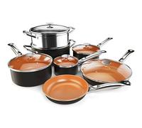 CHCWR 12 Piece Cookware Set Nonstick Wok Cooking Pot Cover Induction Cooker Gas Wok Pan Frying Pan Kitchenware vision