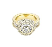 CHCWR 14K Gold Trapezoid Emerald Cut Mossanite Ring, Round Hip-Hop Vintage Ring, A Nod to Vintage with a Modern Twist,Dad Gifts