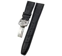 CHCWR 20mm 21mm 22mm Cowhide Watch Band Replacement for IWC Portugieser Porotfino Family 'S Watches Strap Folding Buckle