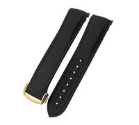 CHCWR 20mm 21mm 22mm Watch Bracelet For Omega 300 SEAMASTER 600 PLANET OCEAN Folding Buckle Strap Nylon Silicone Fluorine Rubber Watchbands