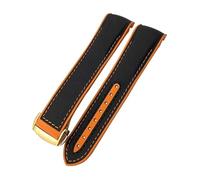 CHCWR 20mm 21mm 22mm Watch Bracelet For Omega 300 SEAMASTER 600 PLANET OCEAN Folding Buckle Strap Nylon Silicone Fluorine Rubber Watchbands