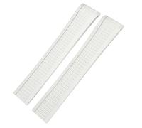 CHCWR 21mm Higher Version Fluorous Rubber Watchband for Patek 5164A 5167A AQUANAUT Philippe PP Orange Brown Soft Silicone Watch Strap