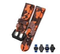 CHCWR 22mm 24mm 26mm Rubber Watch Band，For SUBMERSIBLE Colorful Waterproof Sport Camo Strap