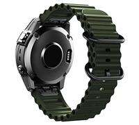 CHCWR 22mm 26mm Ocean Silicone Wristband Strap For Approach S62 Fenix5x 5Plus Fenix 6x 6 6Pro Fenix7x 7 Watch Band Intinct1 2 Quick Fit Bracelet D2 Watchbands