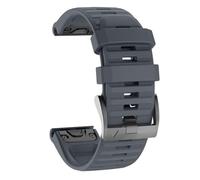 CHCWR 26mm Watch Band For Fenix 7X Pro/Fenix 7X/Fenix 6X/Fenix 6X Pro/Fenix 5X/Fenix 3, 26mm Quick Fit Soft Silicone Strap For Descent Mk3i 51mm/Epix Pro 51mm