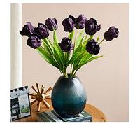 CHCWR Artificial Flowers Artificial Flowers Floral Desktop Bedroom Hotel Decorations Simulation Parrot Tulip Floral Living Room Exhibition Hall Shooting Props Fake Flowers Fake Flowers