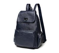 CHCWR Backpack Women's Casual Cowhide Leather Women's Bag Portable Women's Travel Student Backpack (Color : C, Size : One Size)