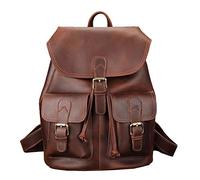 CHCWR European and American Retro Computer Bag Men and Women Universal Backpack Outdoor Leisure Travel Backpack (Color : A, Size : 35 * 16 * 29cm)