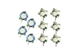 CHCWR Exotic Dried Flower Bouquet Sophisticated Bridesmaid Bouquet, 10Pcs Artificial Flowers, Suitable for Wedding Bouquets, Ceremonies and Anniversary Proposal Centerpiece