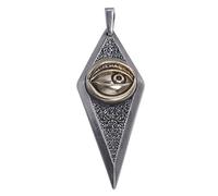 CHCWR Exquisite Jewellery,Pendant Necklaces,Men's Devil Eye Necklace Ancient Egypt Gothic Devil Eye Necklace S Single Pendant
