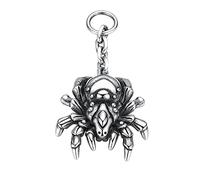 CHCWR Exquisite Jewellery,S Men's Spider Pendant, Gothic Vintage Spider Pendant Necklace,Single pendant