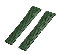 CHCWR For Aquanaut 5167A-001 Metal Pins Watch Belt 21mm Rubber Watchband