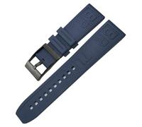 CHCWR For Breitling Strap For Superocean/Navitimer/Avenger Bracelet 20mm 22mm 24mm Red Orange Black Fluoro Rubber WatchBands