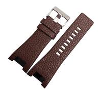 CHCWR For Diesel DZ1216 DZ1273 DZ4246 DZ4247DZ287 wrist straps black brown Genuine leather watchband 32 * 17mm Dedicated men bands