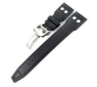 CHCWR For IWC PILOT Mark PORTUGIESER PORTOFINO WatchBand 20mm 21mm 22mm Italian Cowhide Watch Strap Black Blue Brown WatchBands