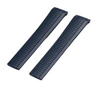 CHCWR For Patek AQUANAUT Philippe 5968A 5164A 5167A Metal Pins Orange Brown Watch Belt Rubber Watchband 21mm Silicone Strap