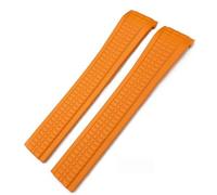 CHCWR For Patek Aquanaut Philippe Strap 5164A 5167A Black Blue Soft Rubber Curved End Bracelets 21mm Watchbands