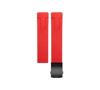 CHCWR For Tissot Strap T048.417 Watch Band T-Race T-Sports Watchbands Bracelet Waterproof Soft Rubber 21mm 20mm Sports Soft Silicone Watch Bands