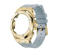 CHCWR GA2100 5rd Offshore Metal Watch Bezel Viton Strap Retrofit Kit For GA-2100/GA-2110 Watchband