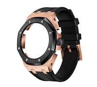CHCWR GA2100 5rd Offshore Metal Watch Bezel Viton Strap Retrofit Kit For GA-2100/GA-2110 Watchband