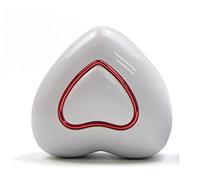 CHCWR Heart Shape LED Light Necklace Pendant Bracelet Anklet Holder Box Proposal Wedding Band Storage Jewelry Box Present