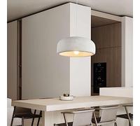 CHCWR Japanese Resin Pendant Lights Dome Wabi-Sabi Restaurant Hanging Lamps B&B Bar LED Chandeliers Grey Modern Minimalist Living Room Nordic Ceiling Lighting Decoration Commemoration Day vision