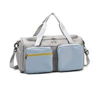 CHCWR Ladies Fitness Sports Duffle Bag Tote Bag with Shoe Compartment Travel Swimming Yoga Hiking Camping Backpack (Color : A, Size : 45 * 26 * 24cm)