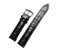 CHCWR Leathers Strap 12/13/14/15/16/17/18/19/20/21/22/23/24/26mm Watch Band Men Women Calfskin Steel Pin Buckle Wrist Bracelet WatchBandS