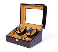 CHCWR Mechanical Watch Shaker Watch Winder, Automatic Rotation Wtatch with Quiet Motor, 10 Watches Storage Display Box
