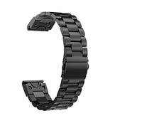 CHCWR Metal Watchband Strap For Fenix 6X 6 Pro 7 7X 5X 5 3HR 20 22 26mm Smartwatch Stainless Steel Band Fenix 7S 6S 5S Bracelet