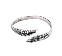 CHCWR New 2025 925 Sterling Silver Bracelet Bangle Vintage Bird Punk Adjustable For Woman Her Fashion Jewelry Gift With For You Accessories Trendy Creative Gift