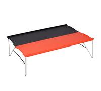 CHCWR Portable Aluminum Picnic Folding Table for Outdoor Activities Foldable and Compact Small Table for Biking Hiking and Camping Lightweight Mini Table for Easy Transportation