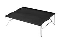 CHCWR Portable Aluminum Picnic Folding Table for Outdoor Activities Foldable and Compact Small Table for Biking Hiking and Camping Lightweight Mini Table for Easy Transportation
