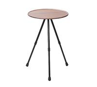 CHCWR Portable Folding Camping Table Outdoor Picnic Table for Hiking Backpacking Fishing BBQ Schwarz Color