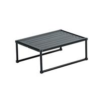 CHCWR Portable Picnic Table Folding Table Camping Table Hiking Foldable Travel Camping Furniture Outdoor Hopeful, Small, Svart