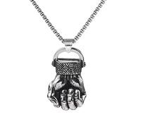 CHCWR Punk Stainless Steel Snake Dragon Tiger Pendant Necklace Vintage Animals Symbol Necklace