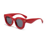 CHCWR Round Sunglasses Women Luxury Fashion Sun Glasses Ladies Trends Punk Hip Hop Shades Eyewear