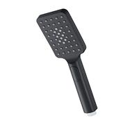 CHCWR Shower Head with Handheld, Black Square High Pressure Shower Head Detachable Shower Head with 59"" Hose ABS Adjustable Shower Bracket,C (A)