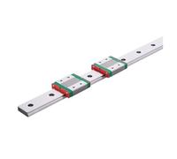 CHCWR Sliding rail linear bearing slider block 1pcs Linear Guide Rail MGW12 Length 600mm-1000mm + 2pcs MGW12H Mini Slider Blocks(700mm)