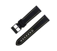 CHCWR Soft Nylon Watchband 22mm For Strap Avenger Navitimer Chronomat Superocean 44mm Dial Watch Band Black Blue Green