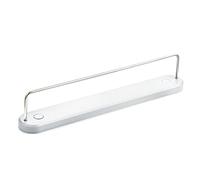 CHCWR Towel Rail Punch-free Towel Rack Self Adhesive Toilet Towel Stainless Steel Holder Tissue Hanger For Home Bathroom Kitchen Use (Color : Wit, Size It's so kind of you