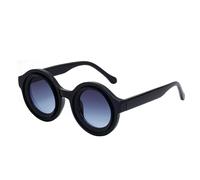 CHCWR Vintage Round Steampunk Sunglasses Men Luxury Small Frame Sun Glasses For Male Shades Vintage Eyewear UV400