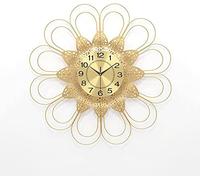 CHCWR Wall Clock Art Large Wall Clock Clocks and Watches Wall Clocks Living Room Home Modern Metal Mute Wall Watch Personality Atmosphere Clock Wall Decor Clock Ornament