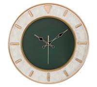 CHCWR Wall Clock Household Round Decorative Watch Hanging Wall Clock Living Room Silent Quartz Clock