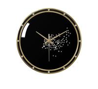 CHCWR Wall Clock Living Room Kitchen Silent Clock Vintage Home Decoration