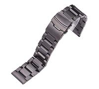 CHCWR watch strap stainless steel watchbands bracelet 18mm 20mm 22mm 24mm men metal brushed watch band strap replace accessories bracelet