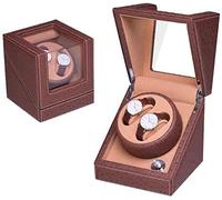 CHCWR Watch Winder Watch Winder Box Automatic Watch Winder Box Automatic Watch Winder Double Watches Mute Motor Manager Automatic Winding Storage Machine Storage Display Box Watch Winder