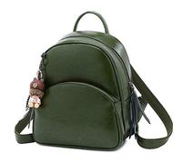 CHCWR Women Backpack Genuine Leather Backpacks for Teenage Girls Female School Shoulder Bag (Color : D, Size : One Size)